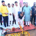 मुख्यमंत्री श्री साय ने कुनकुरी में 250 सीटर नालंदा परिसर का किया भूमिपूजन : लाइब्रेरी में होगी इंडोर और आउटडोर अध्ययन की व्यवस्था