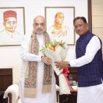 रायपुर : छत्तीसगढ़ के मुख्यमंत्री विष्णुदेव साय ने केंद्रीय गृहमंत्री से की मुलाकात