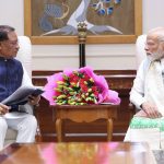 रायपुर : मुख्यमंत्री विष्णुदेव साय ने प्रधानमंत्री नरेंद्र मोदी से की भेंट, छत्तीसगढ़ के विकास कार्यों और नक्सल उन्मूलन पर हुई चर्चा