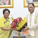 रायपुर : मुख्यमंत्री श्री विष्णु देव साय से राष्ट्रीय महिला आयोग की अध्यक्ष ने की सौजन्य मुलाकात