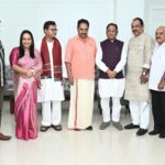 मुख्यमंत्री श्री साय से केरल एवं ओडिशा के सांसदों के प्रतिनिधिमंडल ने की सौजन्य मुलाकात