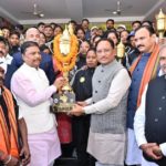 मुख्यमंत्री ने ऑल इंडिया फ़ॉरेस्ट स्पोर्ट्स मीट के विजेता खिलाड़ियों से मुलाकात कर दी बधाई