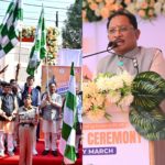 मुख्यमंत्री श्री विष्णुदेव साय ने यूनिटी मार्च के लिए राज्य के 68 युवाओं के दल को हरी झंडी दिखाकर किया रवाना