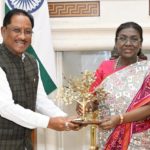 मुख्यमंत्री विष्णुदेव साय ने राष्ट्रपति द्रौपदी मुर्मु से की सौजन्य मुलाकात, ‘बस्तर पंडुम 2026’ में किया आमंत्रित