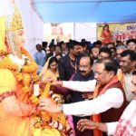 राजिम त्रिवेणी संगम में आयोजित भक्त माता राजिम जयंती महोत्सव में शामिल हुए मुख्यमंत्री श्री साय