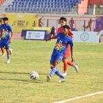 पुरुष फुटबॉल छत्तीसगढ़ और पश्चिम बंगाल ने फाइनल में बनाई जगह केंद्रीय खेल राज्य मंत्री ने खिलाड़ियों का किया उत्साहवर्धन